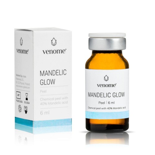 Venome Peel Mandelic Glow 40% 6ml 4 Venome Peel Mandelic Glow 40% 6ml