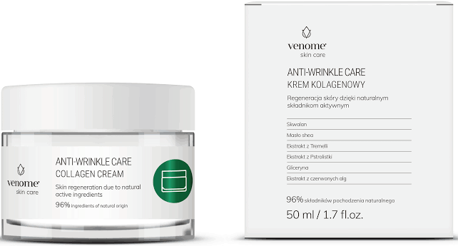 Venome Anti-Wrinkle Care - Collagen Cream (1 x 50 ml) 4 Venome Anti-Wrinkle Care - Collagen Cream (1 x 50 ml)